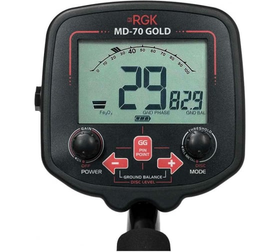 Металлоискатель RGK MD-70 GOLD купить по низкой цене | МАКСПРОФИТ