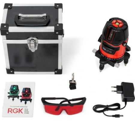 Лазерный нивелир RGK LP-64 купить по низкой цене | МАКСПРОФИТ