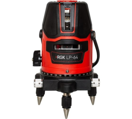 Лазерный нивелир RGK LP-64 купить по низкой цене | МАКСПРОФИТ