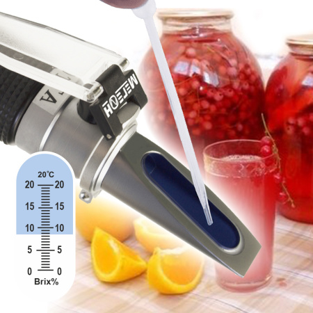 Рефрактометр для определения концентрации сахарозы (Брикс) МЕГЕОН 72001 купить по низкой цене | МАКСПРОФИТ