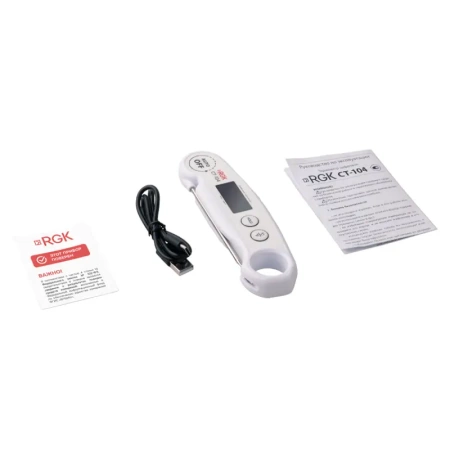Контактный термометр RGK CT-104 с поверкой купить по низкой цене | МАКСПРОФИТ